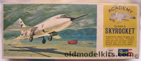 Revell 1/54 Douglas D-558-2 Skyrocket - (D5582), H121 plastic model kit